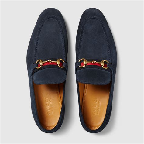 gucci horsebit loafers suede